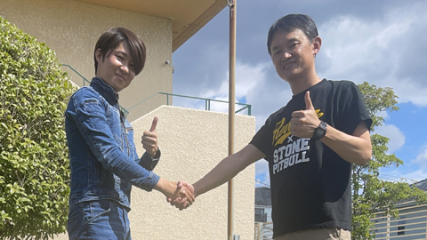 S様とのお写真