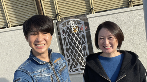 S様とのお写真