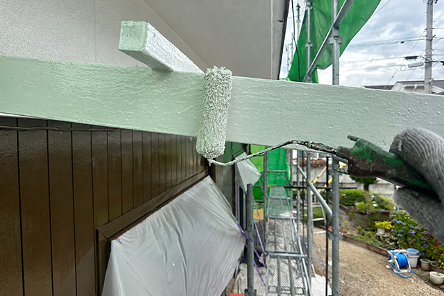 愛媛県松山市 戸建て住宅 外壁塗装・屋根葺き替え・テラス屋根交換 テラス屋根